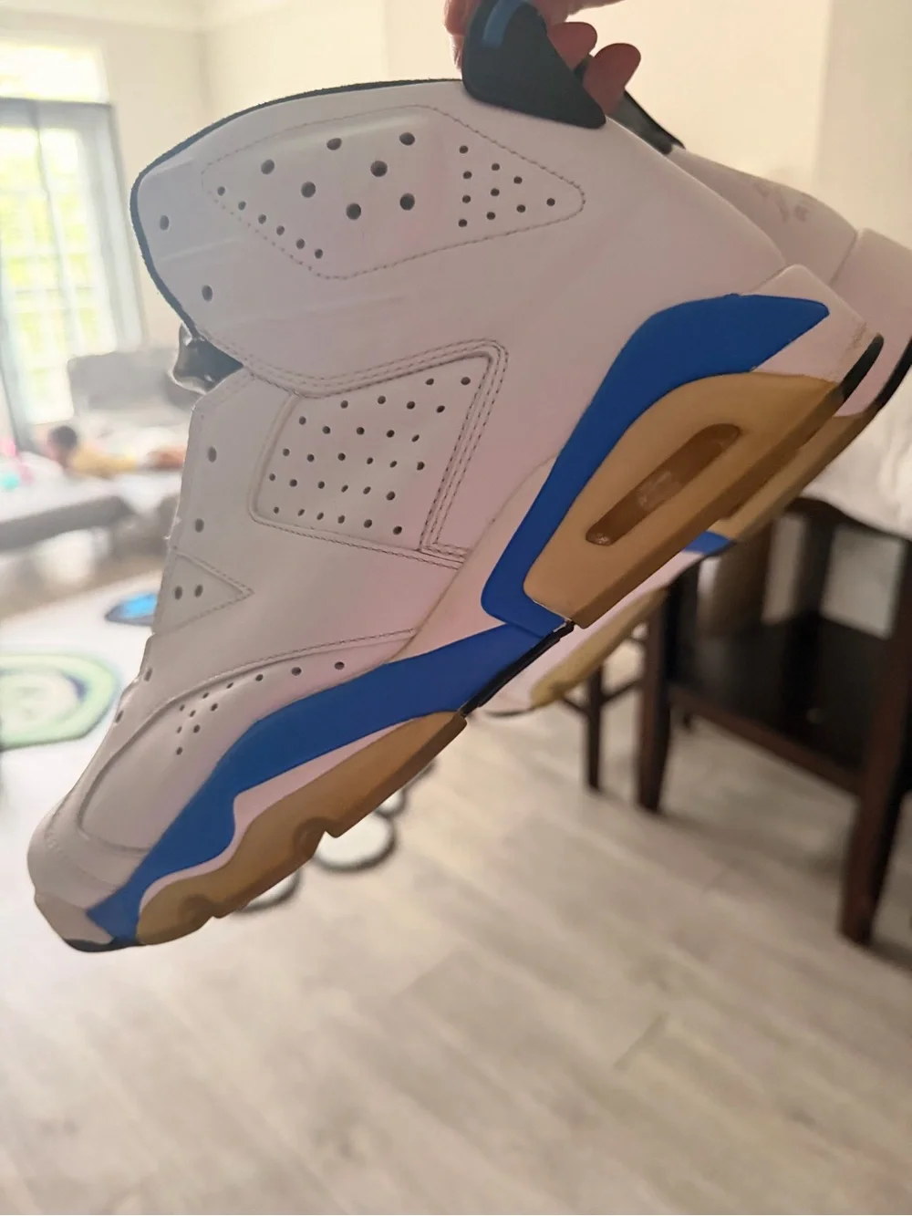 Men's Sport Blue 6 Jordans